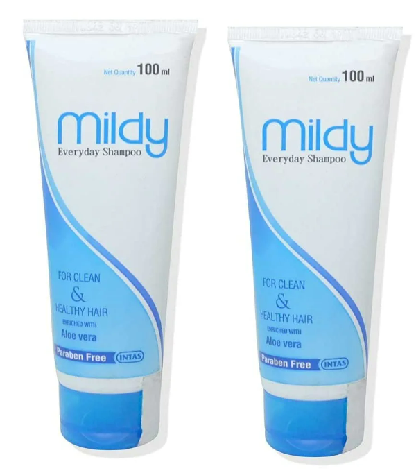 mildy everyday shampoo (pack of 2) 200ml The derma cosmetics