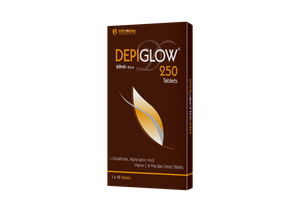 Depiglow 250 tablet : glutathione tablet for skin whitening