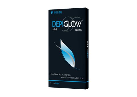 Depiglow tablet : glutathione tablet for skin whitening