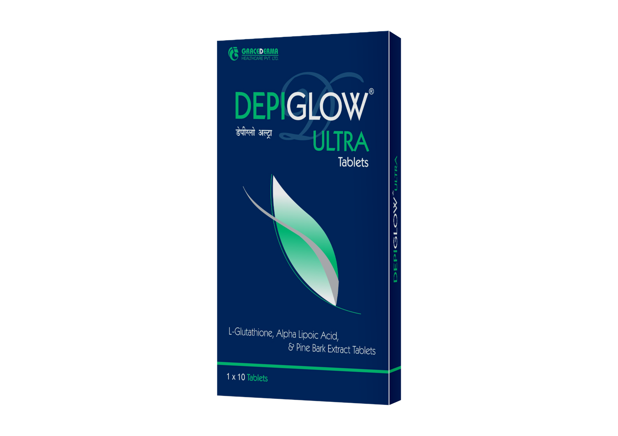 Depiglow Ultra tablet : glutathione 1000 for skin whitening