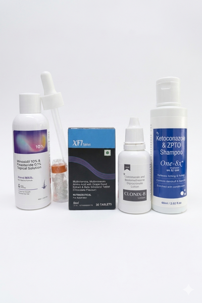 tdc hair growth kit continue course