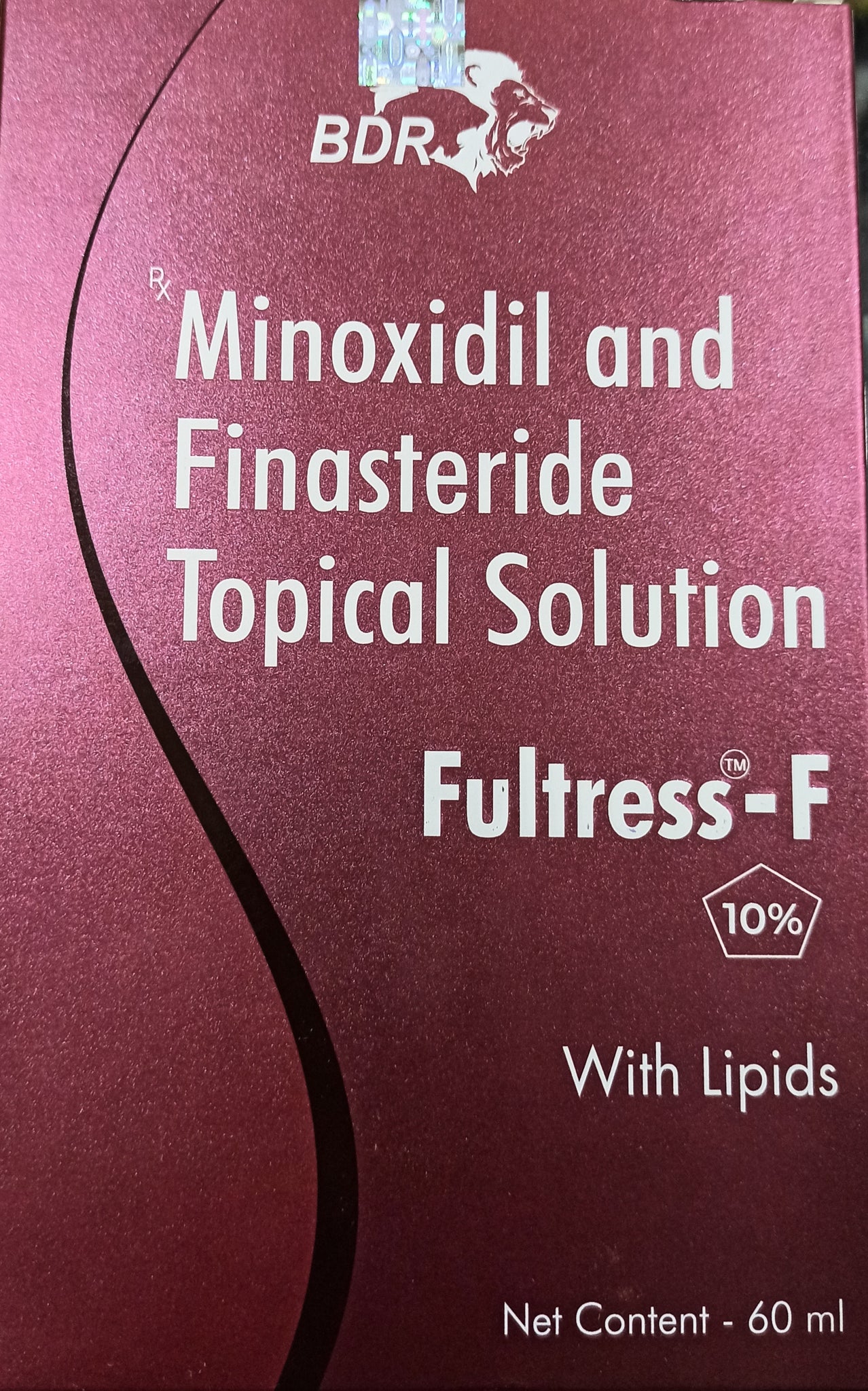 fultress F 10 topical solution (60ml) for hair loss and hair regrowth