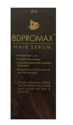 bdpromax hair growth serum 60ml