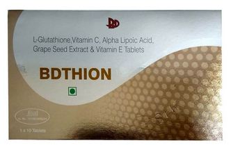 bdthion tablet (10 tablet) : glutathione tablet for skin whitening