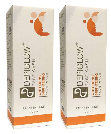 buy Depiglow facewash 70gm Glutathione face wash for Skin