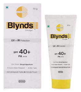 Blynds Emulgel 40+ & PA+++ sunscreen gel 50g