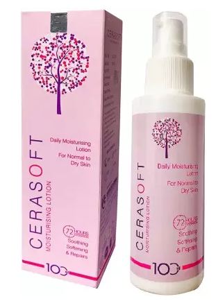 cerasoft moisturising lotion for dry skin