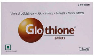Glothione tablet (10 tablet) : glutathione tablet for skin whitening