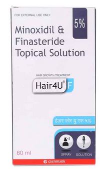 hair 4u F 5 topical solution (60ml) for hair loss and hair regrowth