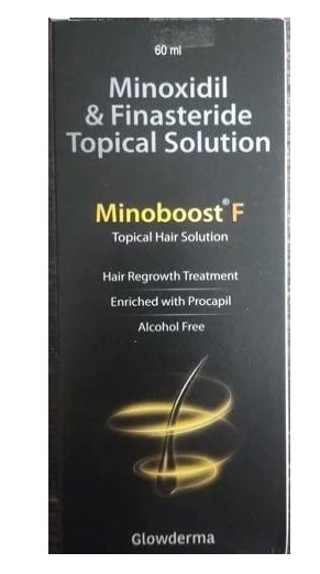 minoboost F topical solution (60ml) for hair loss and hair regrowth