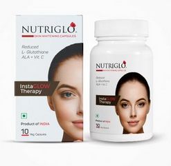 nutriglo skin whitening capsule (10 capsule)