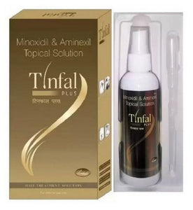 Tinfal plus topical solution for hair growth